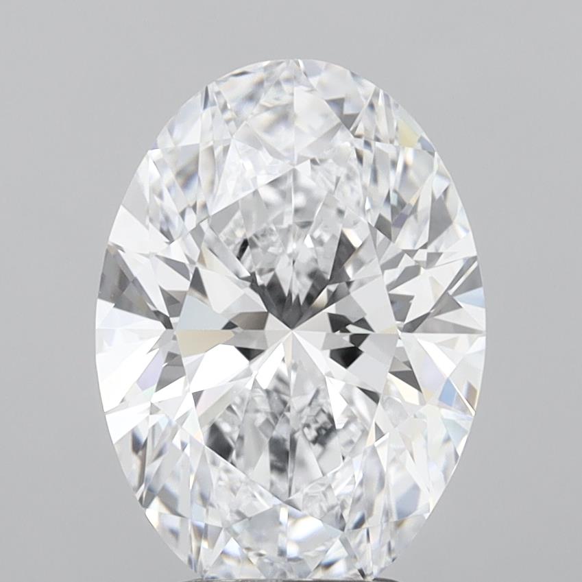 4.01 ct. oval Lab Grown Diamond front image
