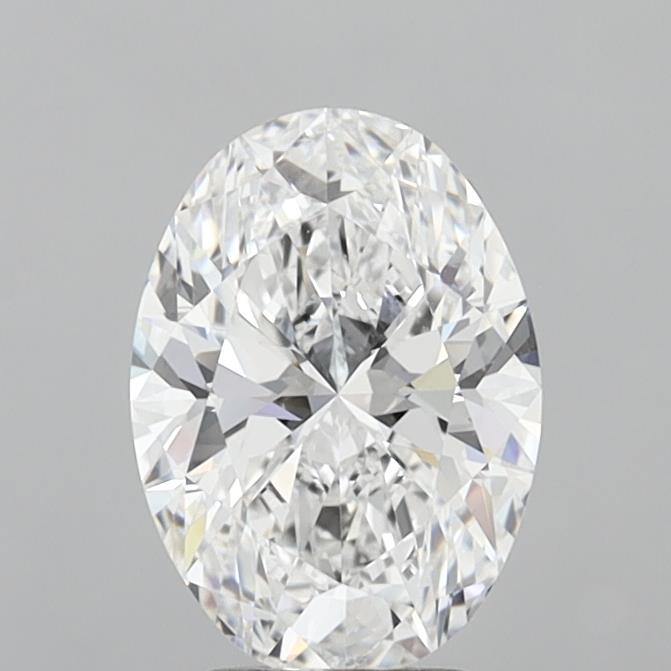3.40 ct. oval Lab Grown Diamond front image