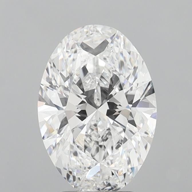 3.57 ct. oval Lab Grown Diamond front image