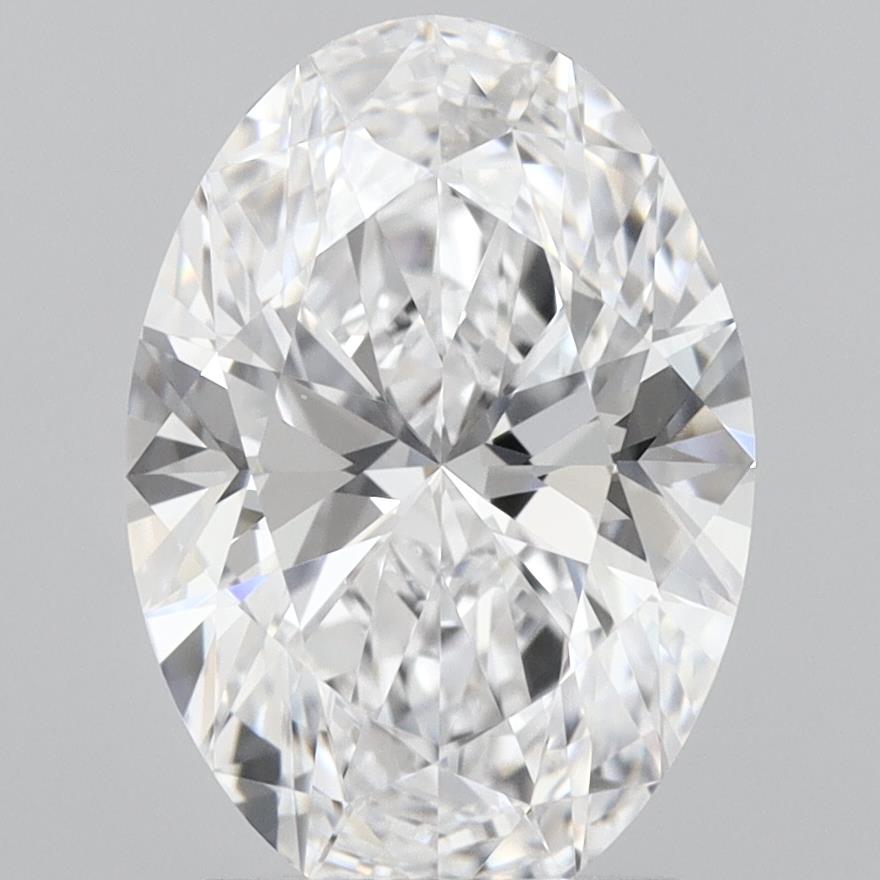2.55 ct. oval Lab Grown Diamond front image
