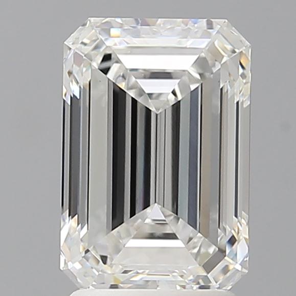 2.60 ct. emerald Lab Grown Diamond front image