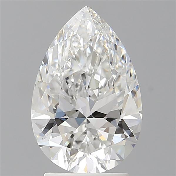 2.60 ct. pear Lab Grown Diamond front image