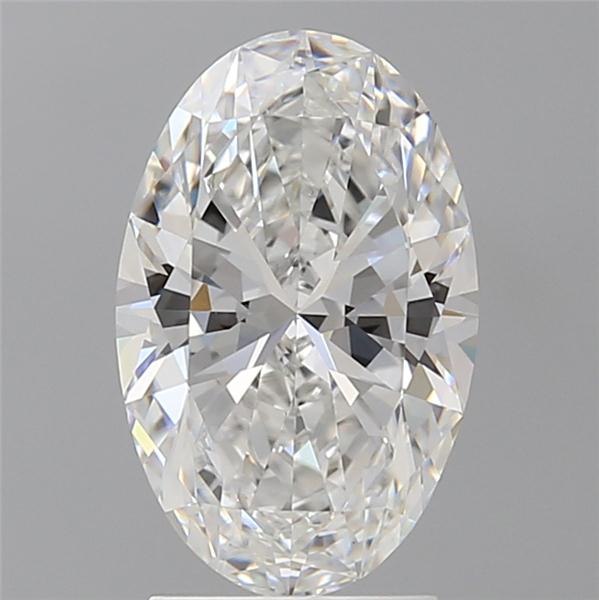 2.59 ct. oval Lab Grown Diamond front image