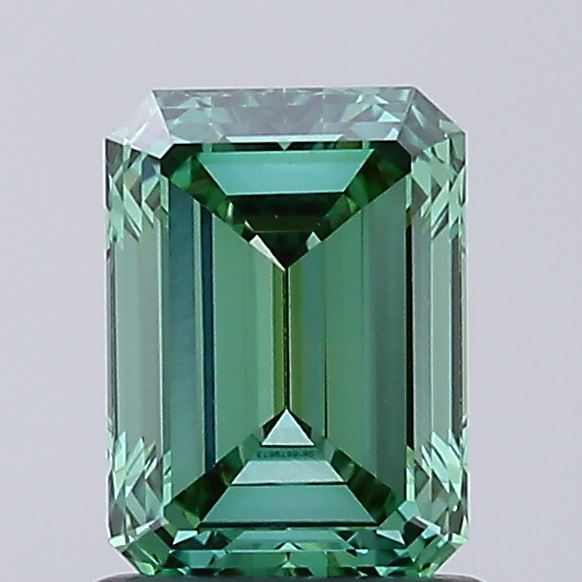 1.10 ct. emerald Lab Grown Diamond front image