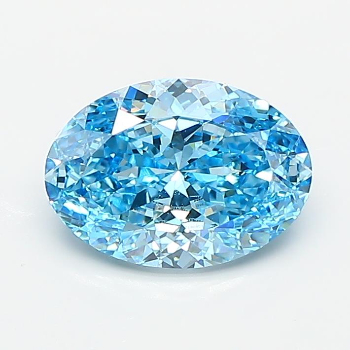 1.41 ct. oval Lab Grown Diamond front image