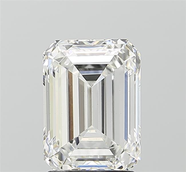 2.50 ct. emerald Lab Grown Diamond front image