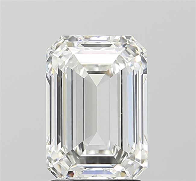 2.54 ct. emerald Lab Grown Diamond front image