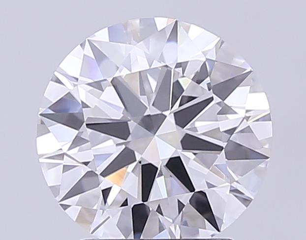 2.50 ct. round Lab Grown Diamond front image