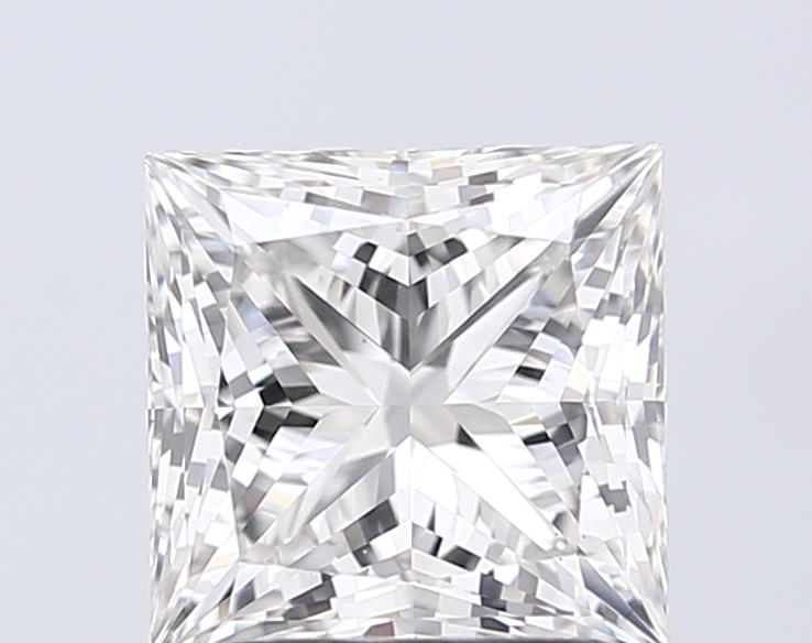 2.10 ct. princess Lab Grown Diamond front image