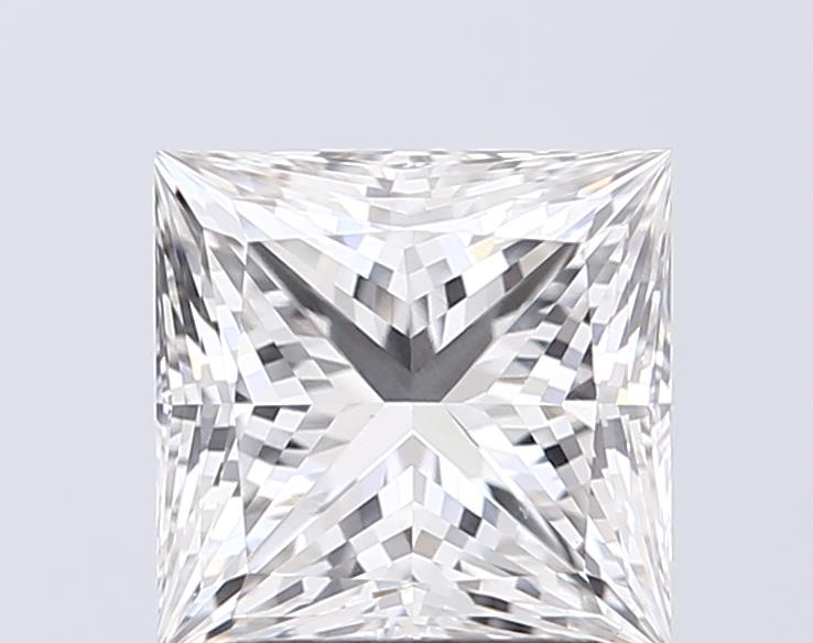 2.01 ct. princess Lab Grown Diamond front image