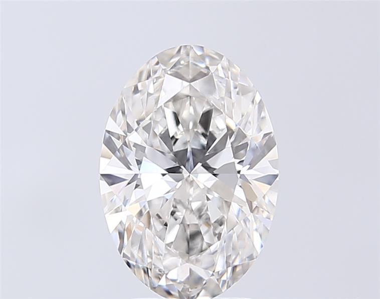 2.57 ct. oval Lab Grown Diamond front image