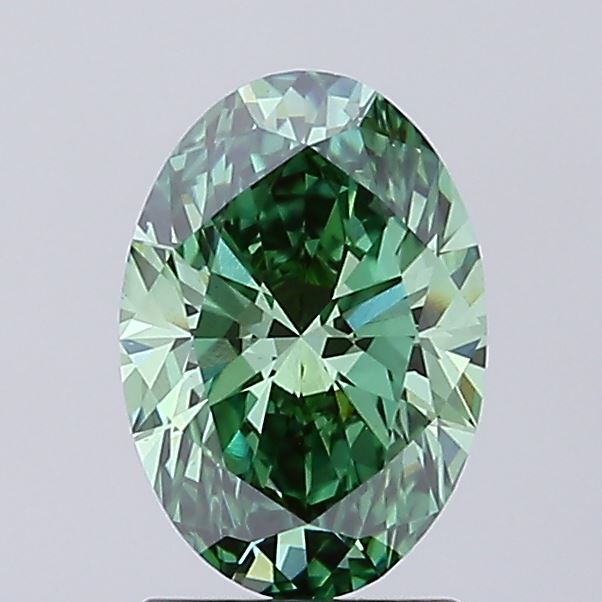 1.56 ct. oval Lab Grown Diamond front image