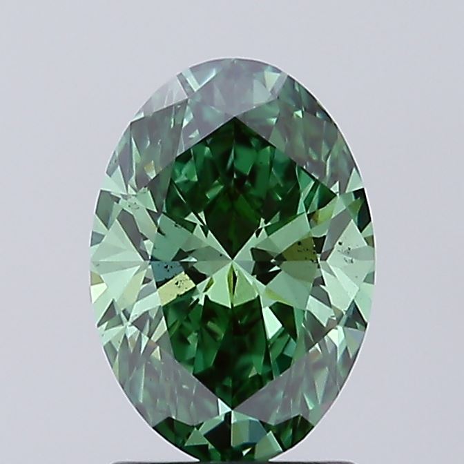 1.53 ct. oval Lab Grown Diamond front image