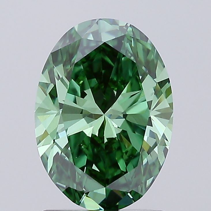 1.61 ct. oval Lab Grown Diamond front image