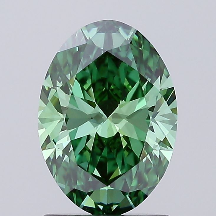1.53 ct. oval Lab Grown Diamond front image
