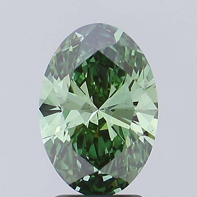1.78 ct. oval Lab Grown Diamond front image