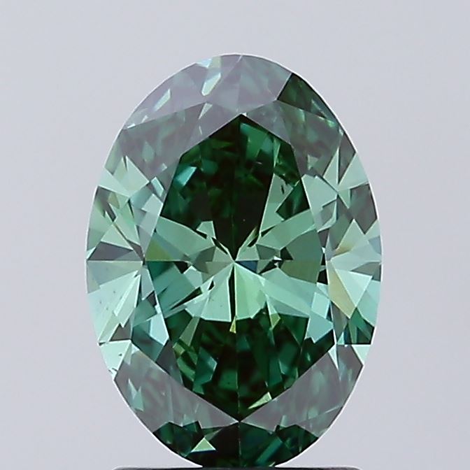 1.54 ct. oval Lab Grown Diamond front image