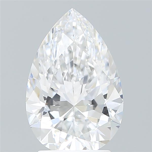 2.60 ct. pear Lab Grown Diamond front image