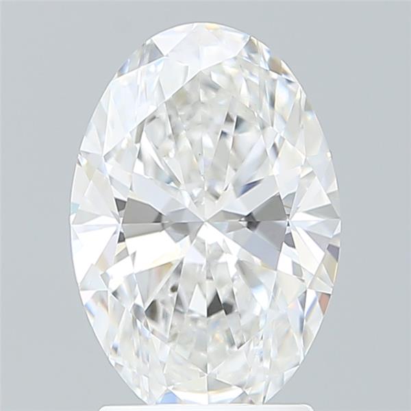 2.40 ct. oval Lab Grown Diamond front image