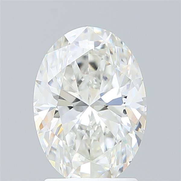 2.10 ct. oval Lab Grown Diamond front image