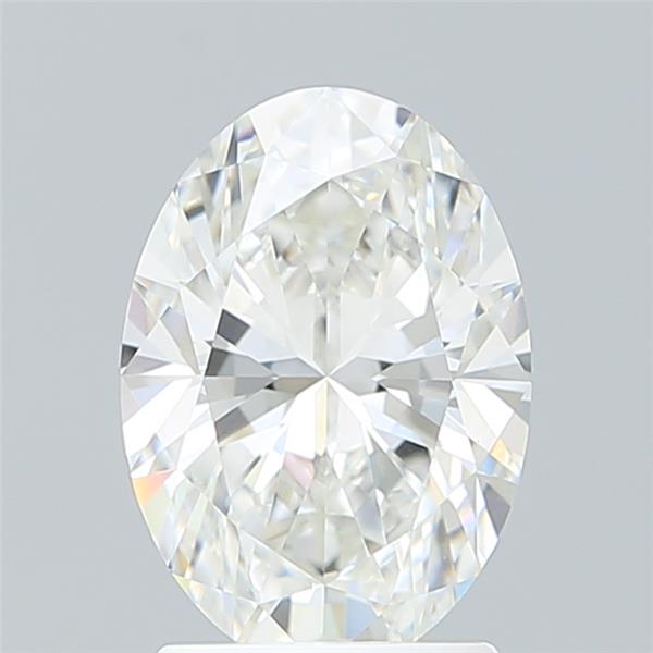 2.10 ct. oval Lab Grown Diamond front image