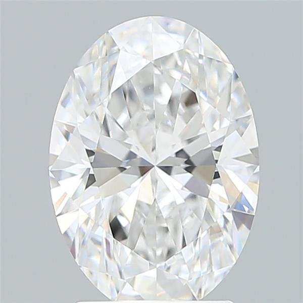 2.56 ct. oval Lab Grown Diamond front image