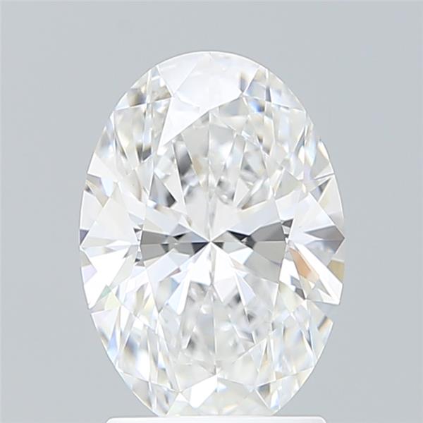 2.09 ct. oval Lab Grown Diamond front image