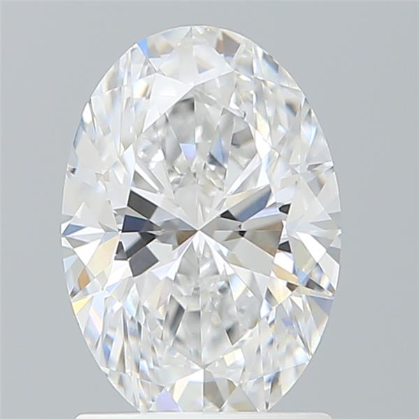 1.57 ct. oval Lab Grown Diamond front image