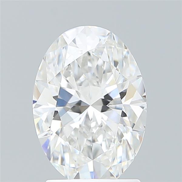 2.10 ct. oval Lab Grown Diamond front image