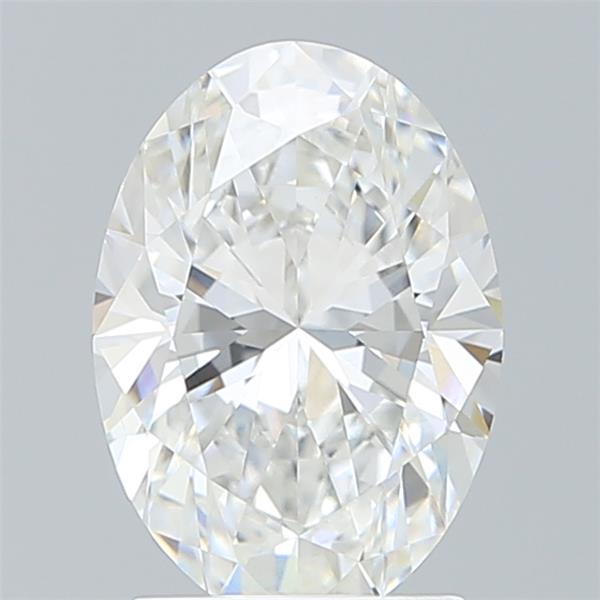 2.10 ct. oval Lab Grown Diamond front image