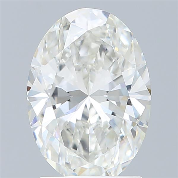 1.84 ct. oval Lab Grown Diamond front image