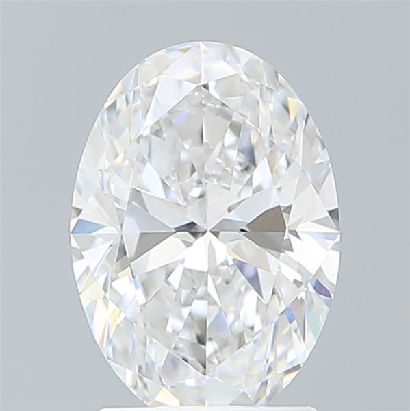 2.09 ct. oval Lab Grown Diamond front image
