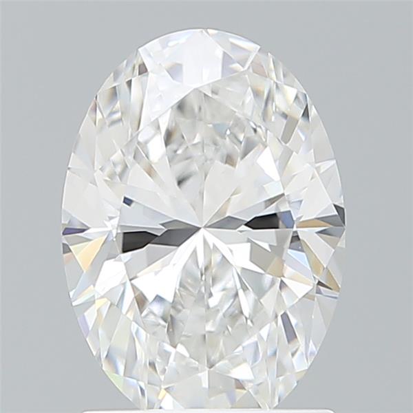 1.58 ct. oval Lab Grown Diamond front image