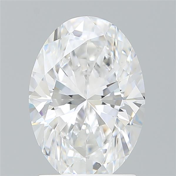 1.86 ct. oval Lab Grown Diamond front image