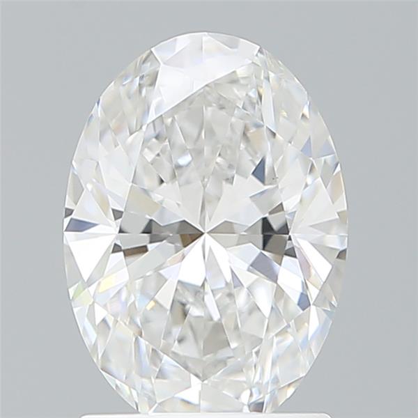 1.57 ct. oval Lab Grown Diamond front image