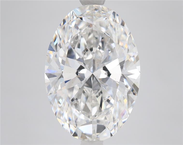 5.09 ct. oval Lab Grown Diamond front image