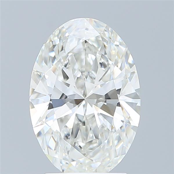 2.59 ct. oval Lab Grown Diamond front image