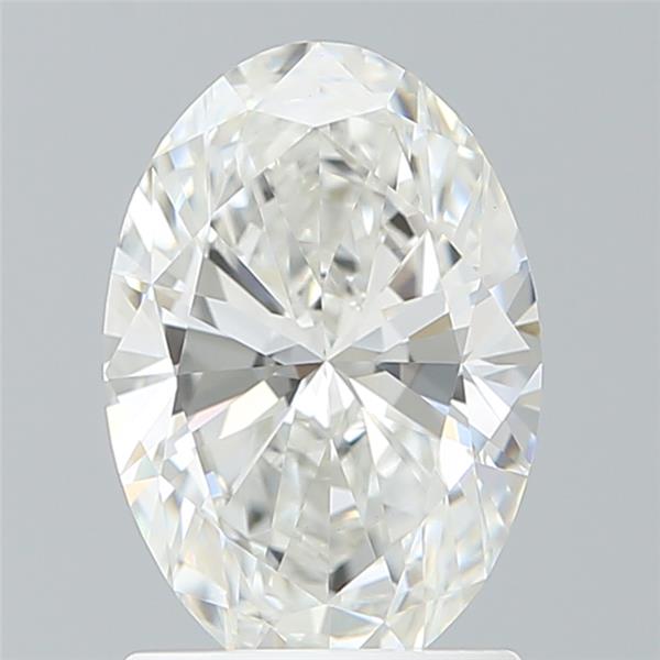 1.57 ct. oval Lab Grown Diamond front image