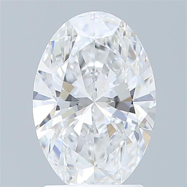 2.20 ct. oval Lab Grown Diamond front image
