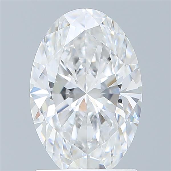 1.60 ct. oval Lab Grown Diamond front image