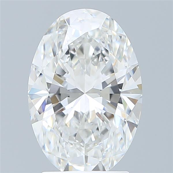 2.59 ct. oval Lab Grown Diamond front image