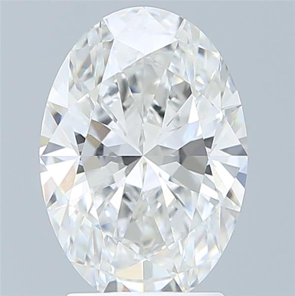 2.56 ct. oval Lab Grown Diamond front image