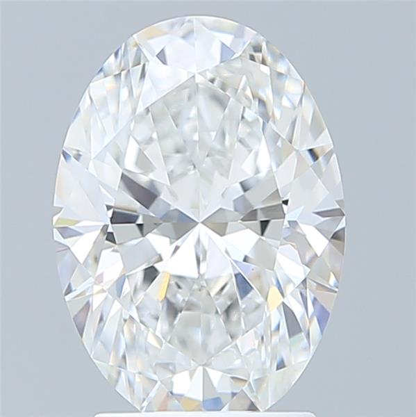 2.60 ct. oval Lab Grown Diamond front image