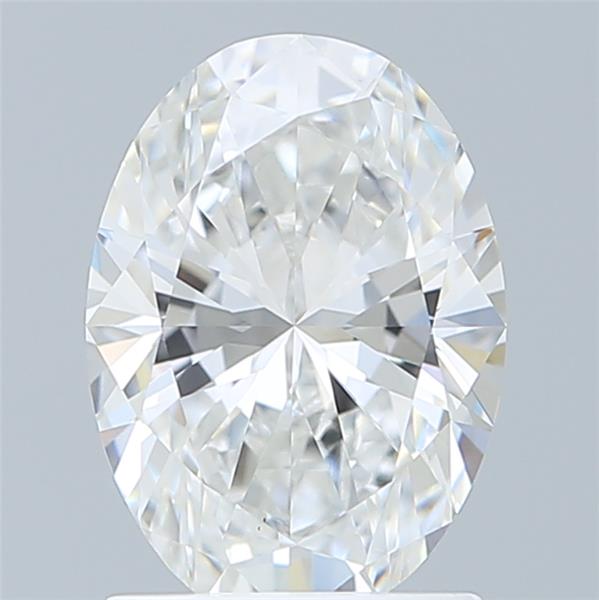 1.57 ct. oval Lab Grown Diamond front image