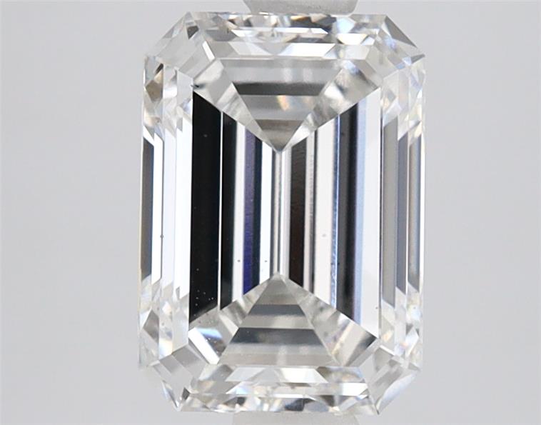 2.05 carat f VS2 EX Cut IGI emerald diamond