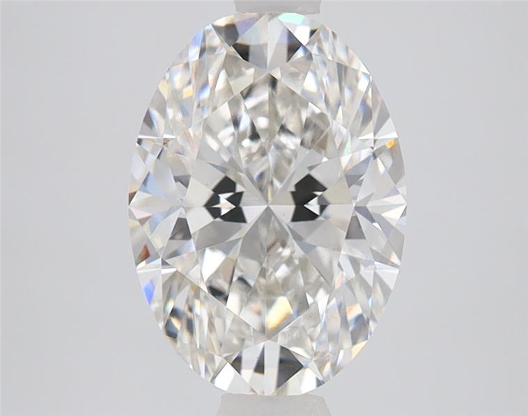 2.09 ct. oval Lab Grown Diamond front image