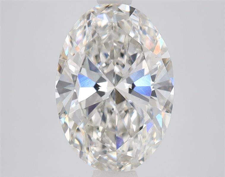 2.09 ct. oval Lab Grown Diamond front image