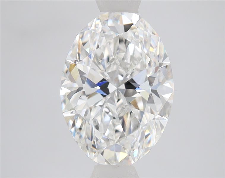 2.22 carat f VVS2 EX Cut IGI oval diamond