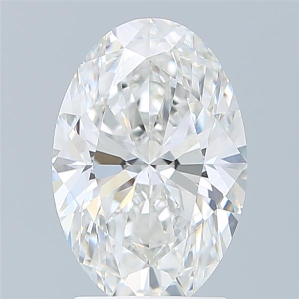 2.53 ct. oval Lab Grown Diamond front image