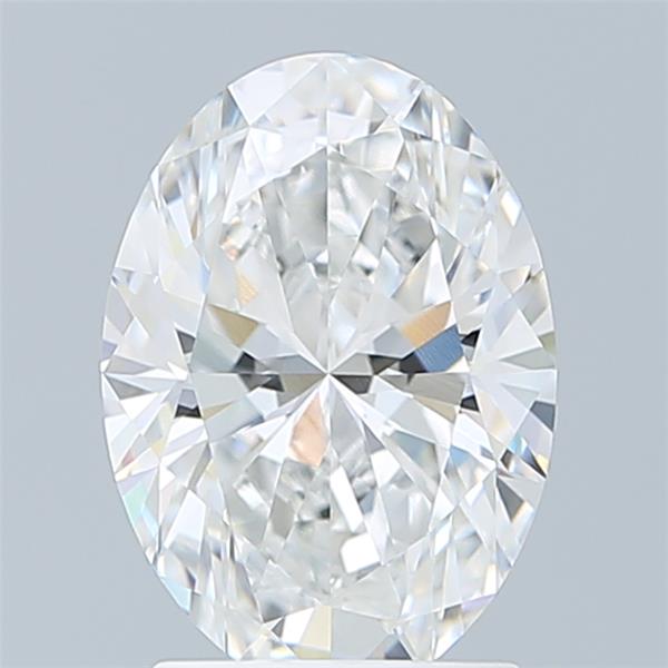 2.08 ct. oval Lab Grown Diamond front image